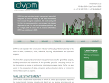 Tablet Screenshot of dvpm.co.za